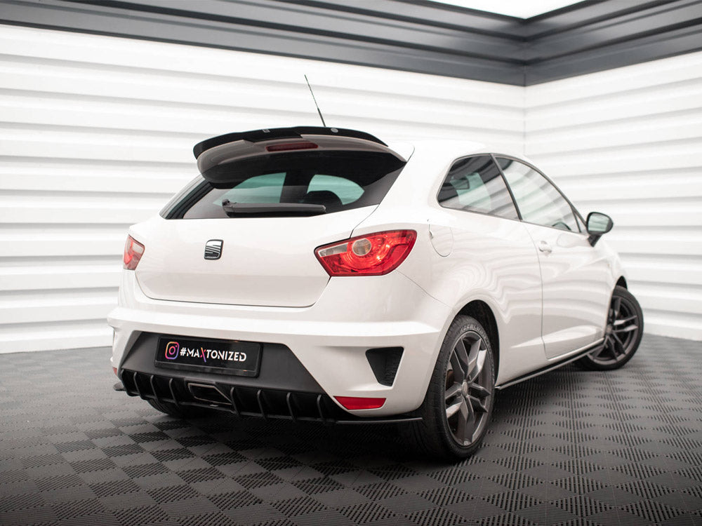 Street PRO Rear Diffuser compatible with SEAT Ibiza Cupra Sport Coupe Mk4