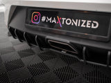 Street PRO Rear Diffuser compatible with SEAT Ibiza Cupra Sport Coupe Mk4