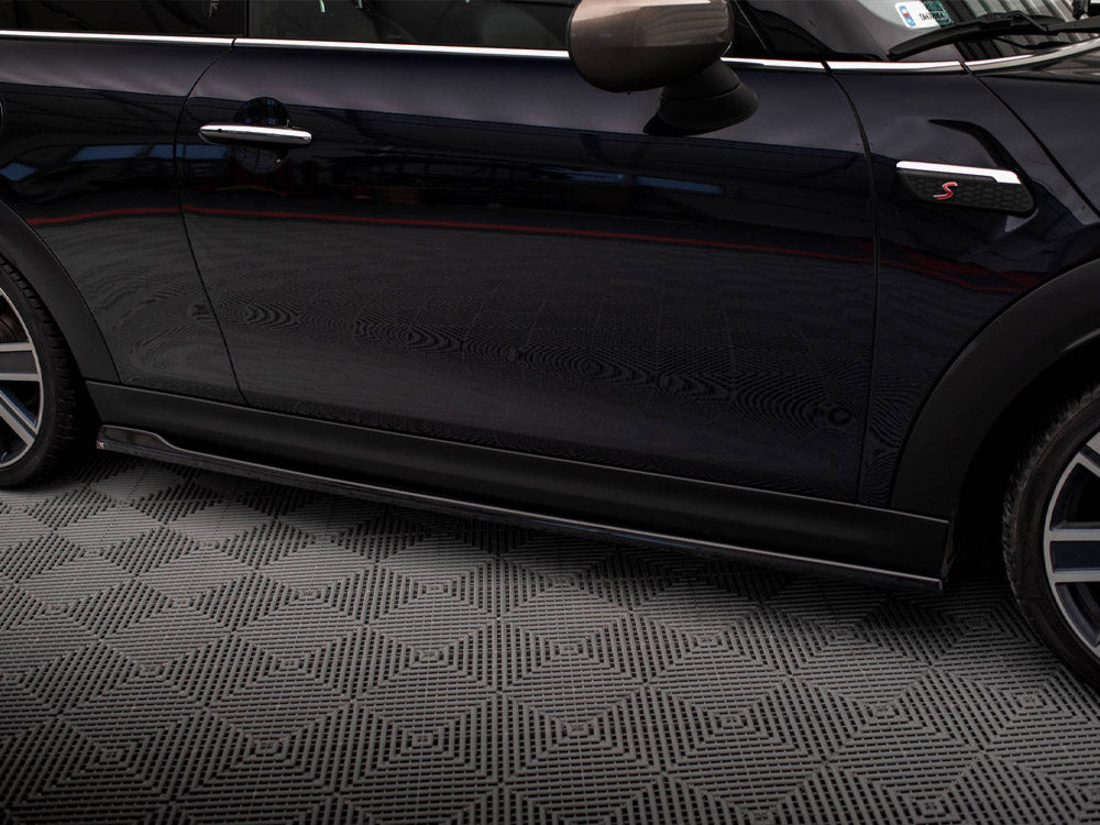 Side Skirts Diffusers compatible with MINI Cooper S F56 Facelift