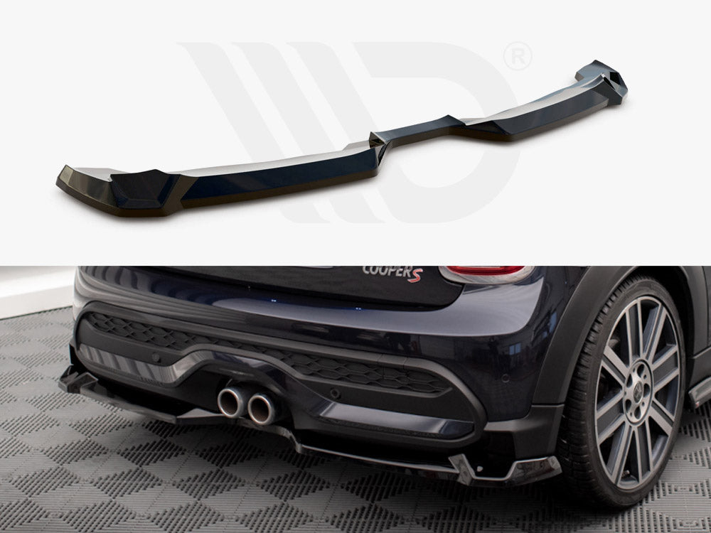 MAXTON DESIGN Central Rear Splitter Mini Cooper S F56 Facelift