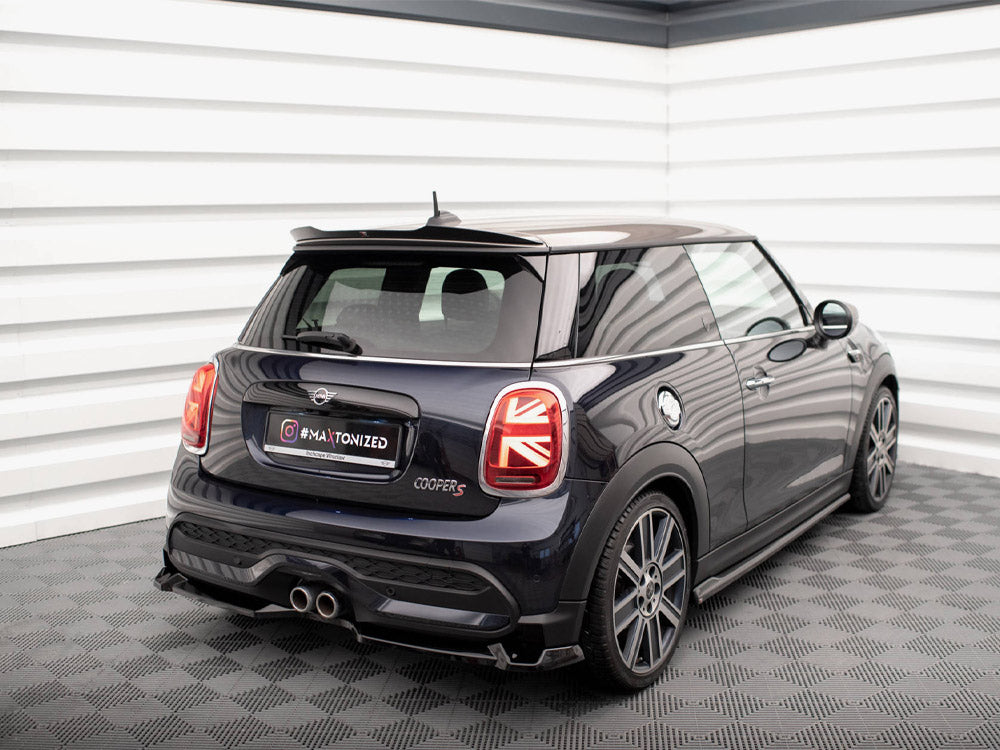 Central Rear Splitter compatible with MINI Cooper S F56 Facelift