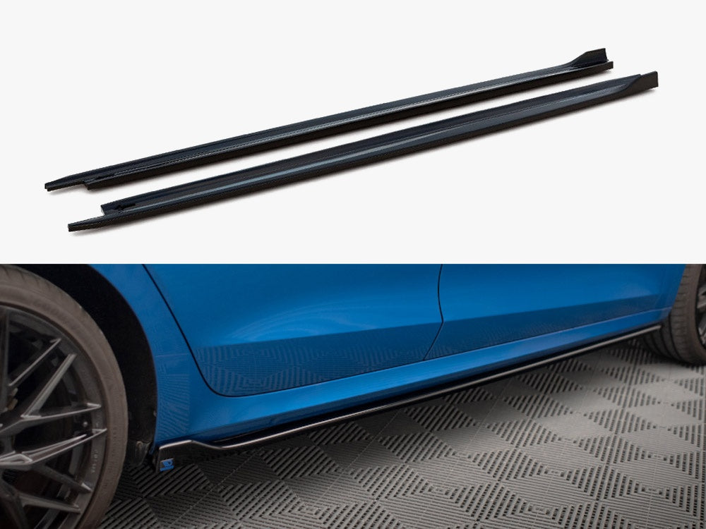 Side Skirts Diffusers V.1 compatible with Skoda Octavia Mk4