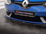 Front Splitter compatible with Renault Megane GT-Line Grandtour Mk3 Facelift