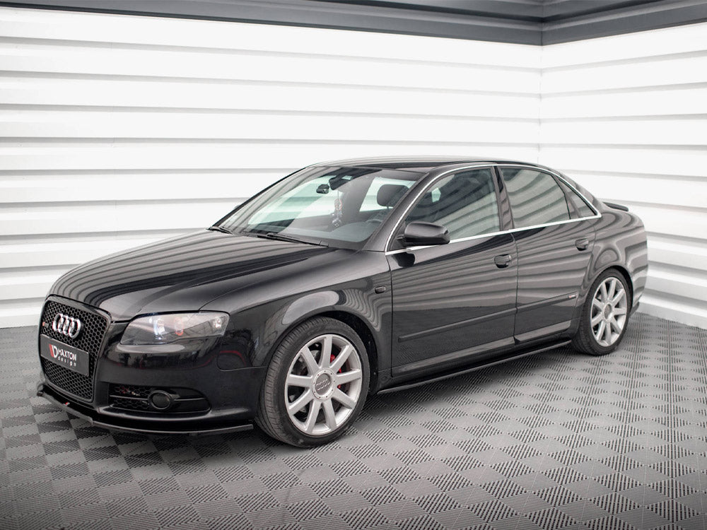 Side Skirts Diffusers V.1 compatible with Audi S4 / A4 / A4 S Line B6 / B7