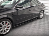 Side Skirts Diffusers V.1 compatible with Audi S4 / A4 / A4 S Line B6 / B7