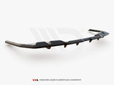 Central Rear Splitter (Vertical Bars) V.1 compatible with BMW i4 M-Pack G26