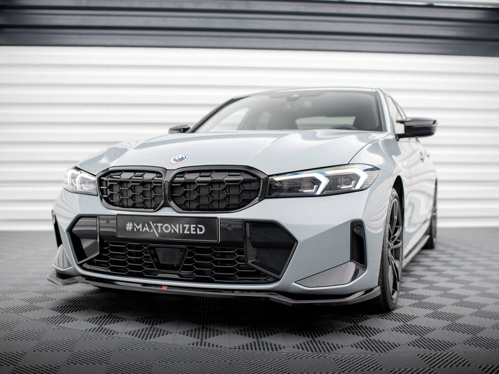 Front Splitter V.2 compatible with BMW 3 M340i / M-Pack G20 / G21 Facelift