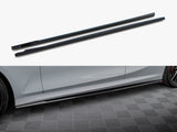 Side Skirts Diffusers compatible with BMW 3 M340i / M-Pack G20 / G21 Facelift