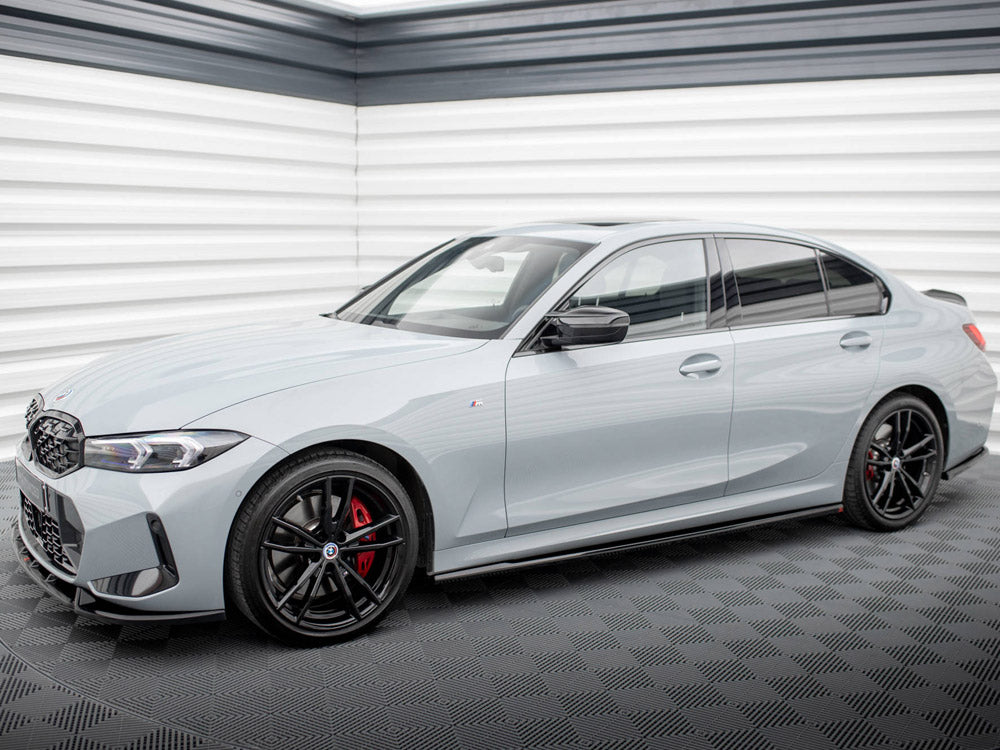 Side Skirts Diffusers compatible with BMW 3 M340i / M-Pack G20 / G21 Facelift