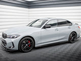 Side Skirts Diffusers compatible with BMW 3 M340i / M-Pack G20 / G21 Facelift