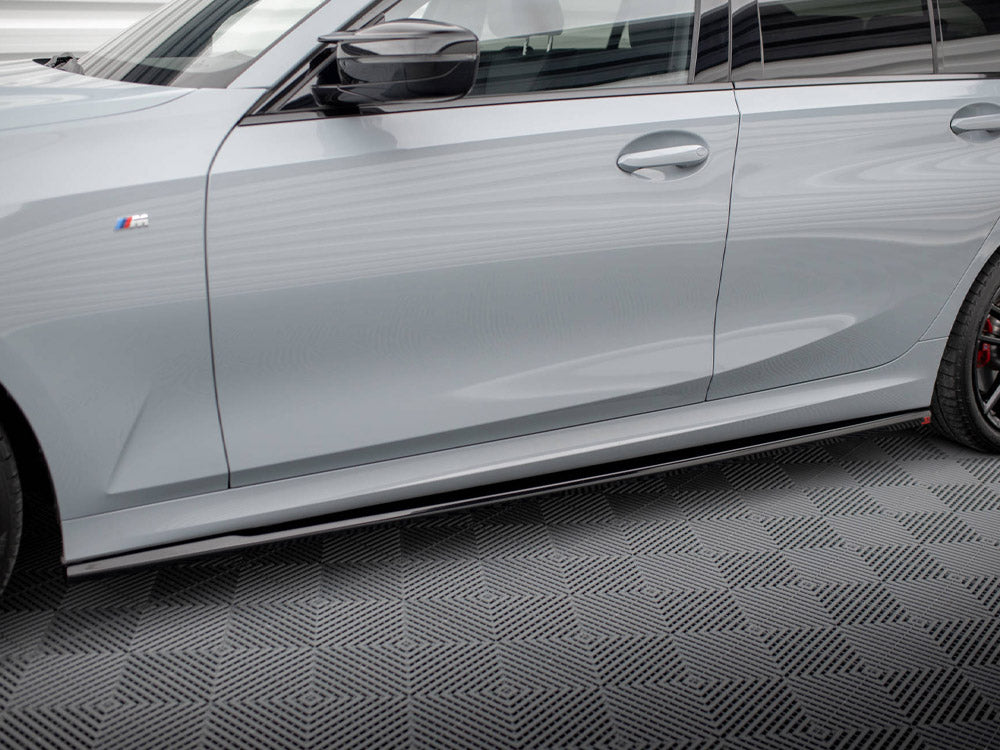 Side Skirts Diffusers compatible with BMW 3 M340i / M-Pack G20 / G21 Facelift