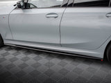Side Skirts Diffusers compatible with BMW 3 M340i / M-Pack G20 / G21 Facelift