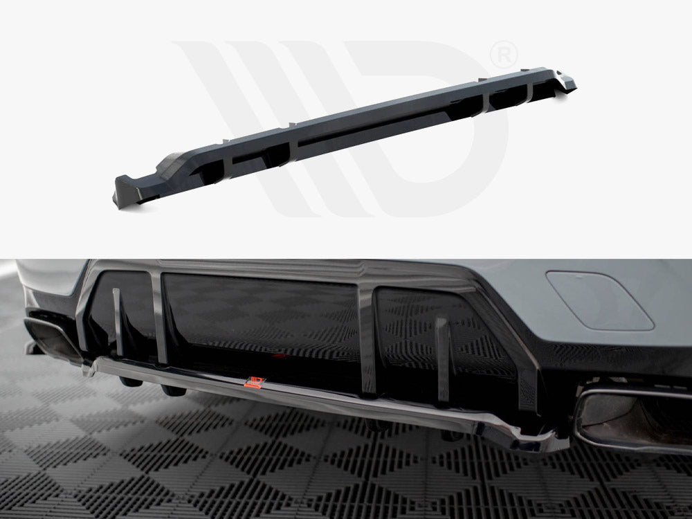 MAXTON DESIGN Central Rear Splitter (Vertical Bars) V.1 BMW M340i G20 / G21 Facelift