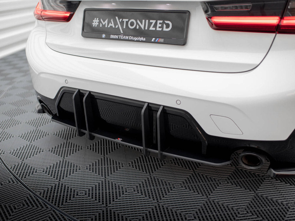 Street PRO Rear Diffuser compatible with BMW 3 M-Pack G20 / G21 Facelift