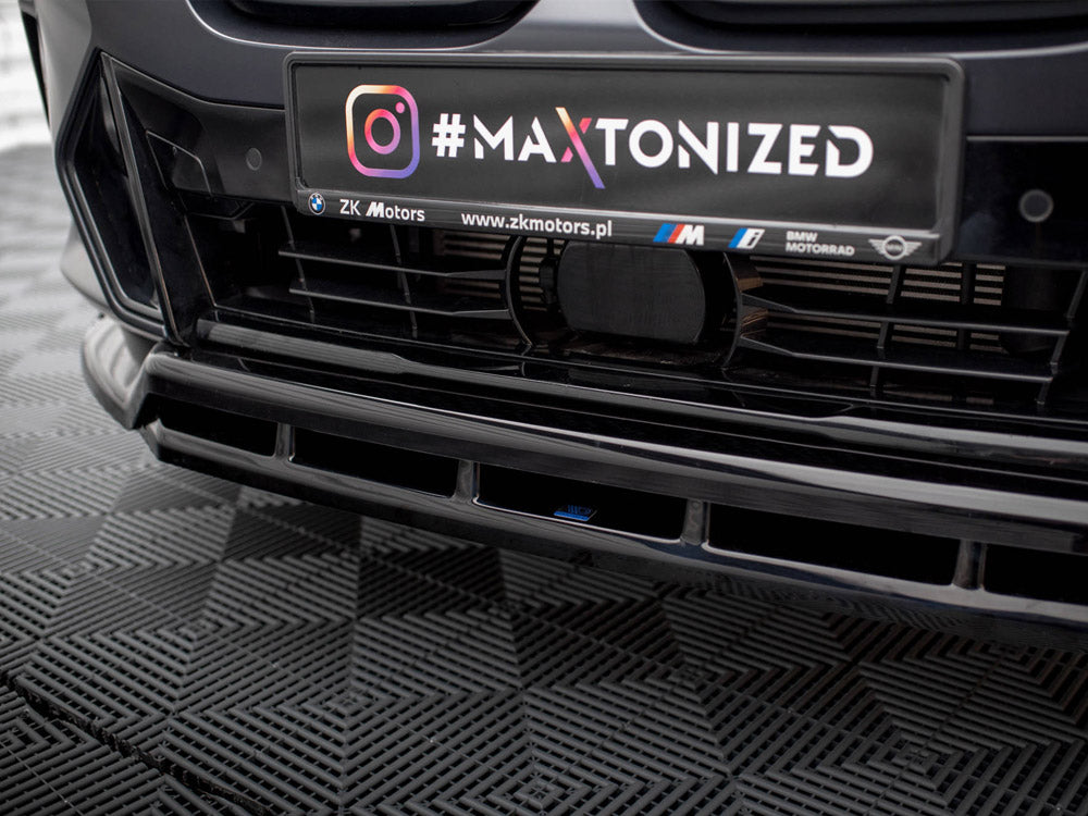 MAXTON DESIGN Front Splitter BMW X3 M-Pack G01 Facelift