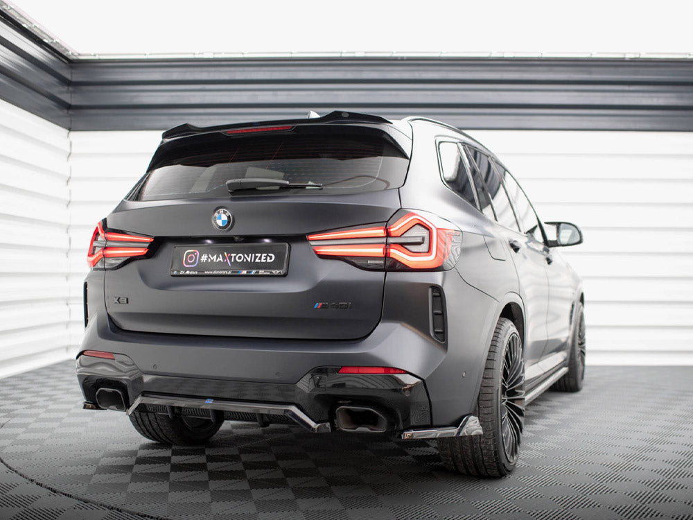Rear Splitter (Vertical Bars) compatible with BMW X3 M-Pack G01 Facelift