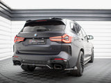 Rear Splitter (Vertical Bars) compatible with BMW X3 M-Pack G01 Facelift
