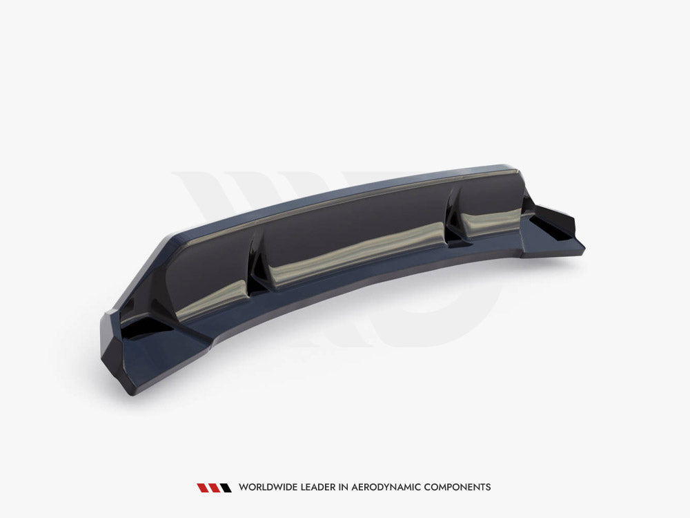 Central Rear Splitter (Vertical Bars) BMW X3 M-Pack G01 Facelift
