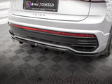 Rear Splitter (Vertical Bars) compatible with VW Taigo R-Line Mk1