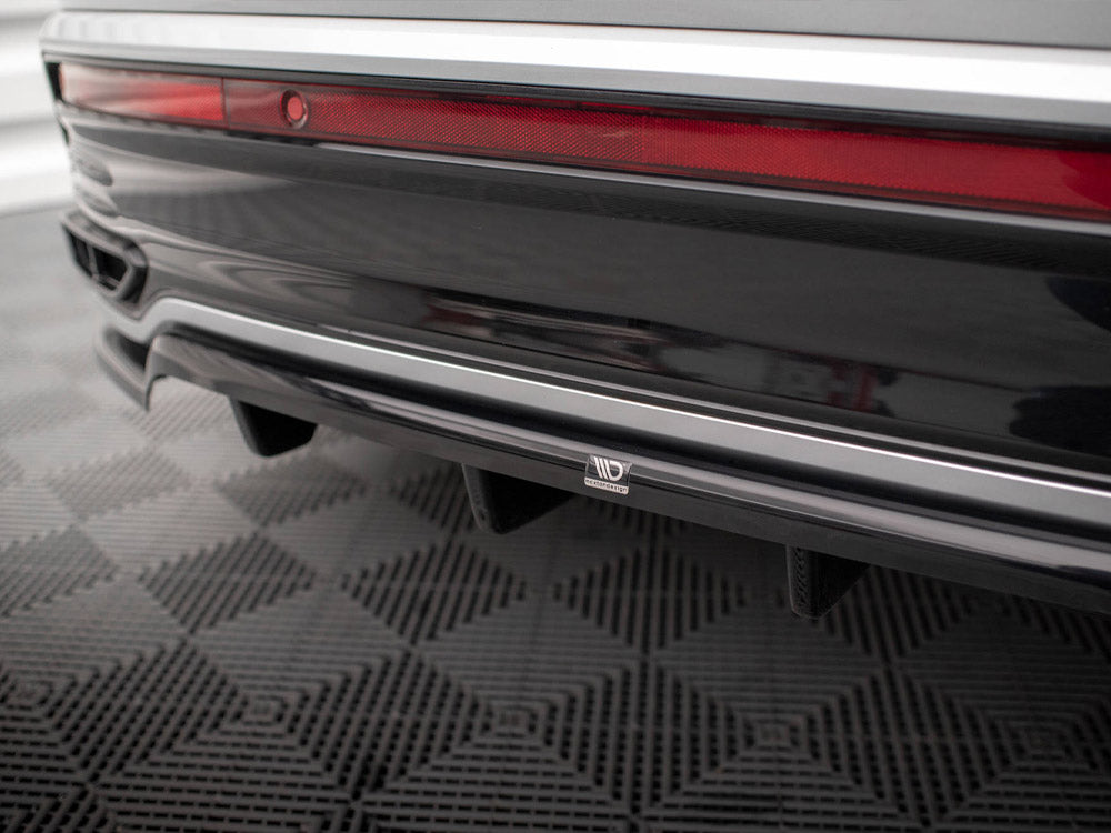 Rear Splitter (Vertical Bars) compatible with VW Taigo R-Line Mk1