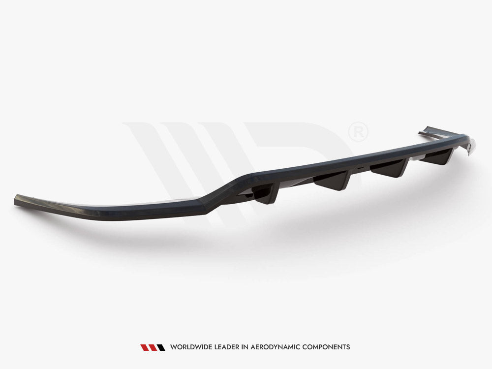 Rear Splitter (Vertical Bars) compatible with VW Taigo R-Line Mk1