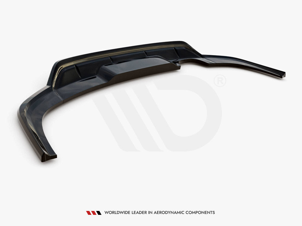 MAXTON DESIGN Central Rear Splitter (Vertical Bars) VW Taigo R-Line Mk1