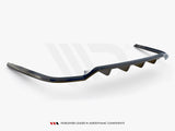 MAXTON DESIGN Central Rear Splitter (Vertical Bars) Audi A8 S-Line D5