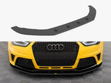 Street PRO Front Splitter compatible with Audi RS 4 B8