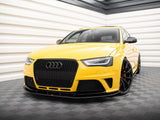 Street PRO Front Splitter compatible with Audi RS 4 B8