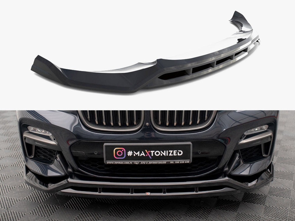 Front Splitter V.2 compatible with BMW X4 M-Pack G02