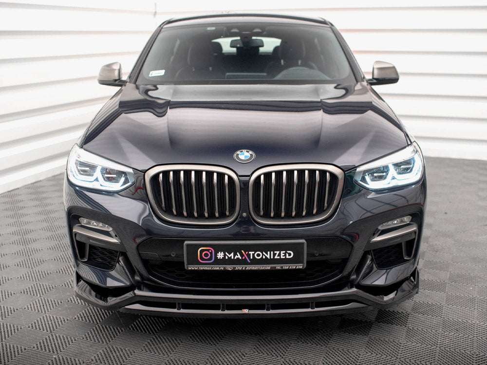 Front Splitter V.2 compatible with BMW X4 M-Pack G02
