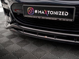 Front Splitter V.2 compatible with BMW X4 M-Pack G02