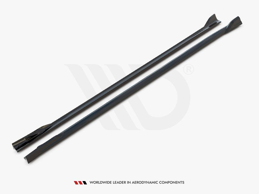 Side Skirts Diffusers V.2 compatible with BMW X4 M-Pack G02