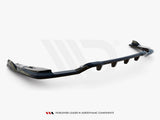 Central Rear Splitter (Vertical Bars) V.2 compatible with BMW X4 M40i G02
