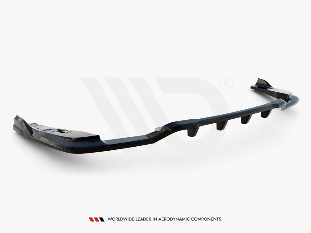 MAXTON DESIGN Central Rear Splitter (Vertical Bars) V.2 BMW X4 M-Pack G02