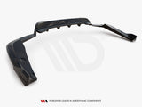 Central Rear Splitter (Vertical Bars) V.2 compatible with BMW X4 M40i G02