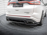 Central Rear Splitter (Vertical Bars) compatible with Ford Edge Sport Mk2