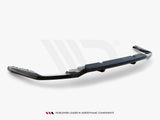 Central Rear Splitter (Vertical Bars) compatible with Ford Edge Sport Mk2