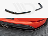 Rear Side Splitters Porsche 718 Cayman 982c