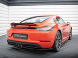 Rear Side Splitters Porsche 718 Cayman 982c