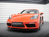 Front Splitter V.1 compatible with Porsche 718 Cayman 982c