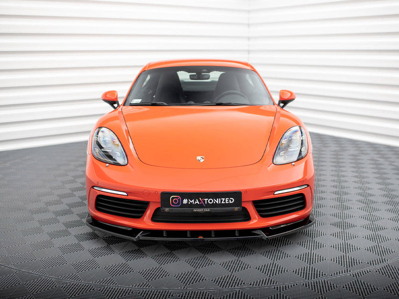 Front Splitter V.1 Porsche 718 Cayman 982c