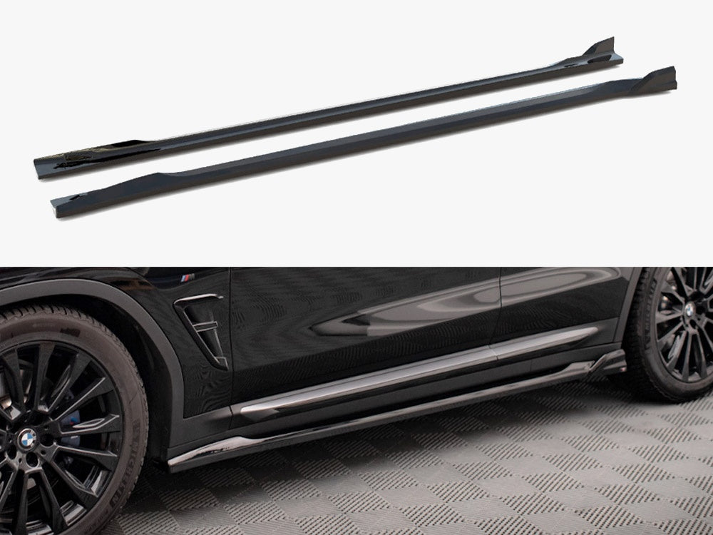 Side Skirt Diffusers compatible with BMW X3 xLine G01