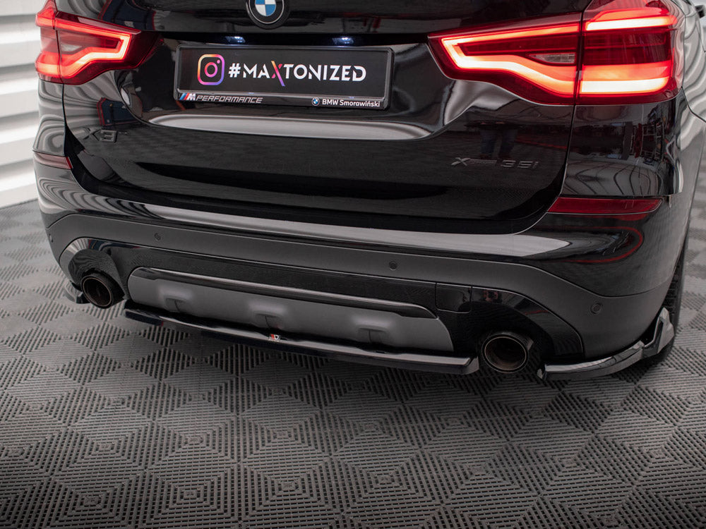 MAXTON DESIGN Central Rear Splitter BMW X3 G01