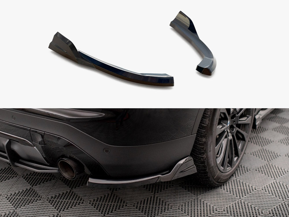 Rear Side Splitters compatible with BMW X3 xLine G01
