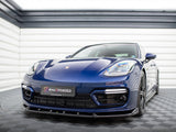 Front Splitter V.2 compatible with Porsche Panamera E-Hybrid 971 Facelift