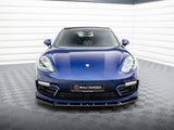 Front Splitter V.2 compatible with Porsche Panamera E-Hybrid 971 Facelift