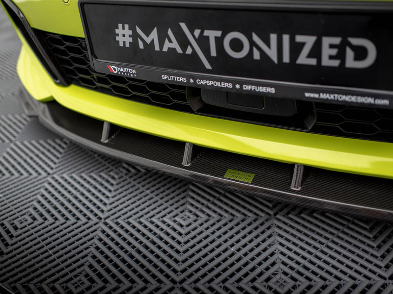 MAXTON DESIGN Carbon Fiber Front Splitter BMW 1 F40 M-Pack / M135i
