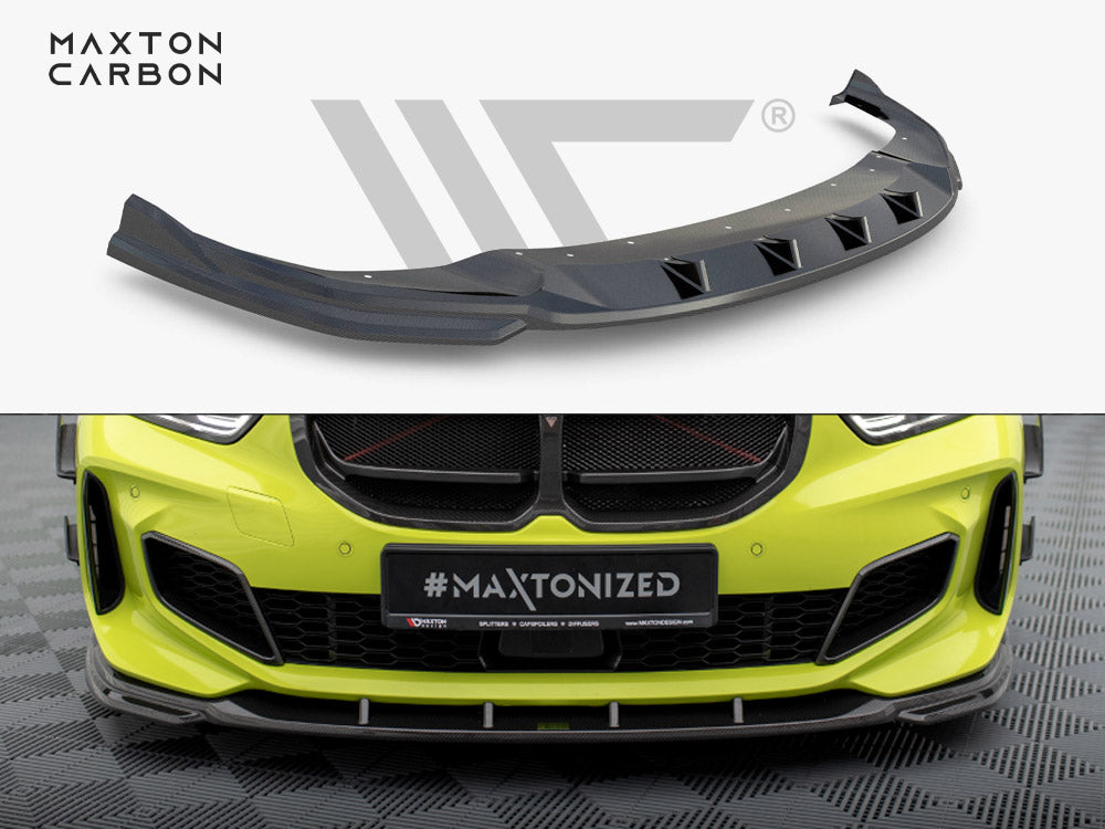 MAXTON DESIGN Carbon Fiber Front Splitter BMW 1 F40 M-Pack / M135i