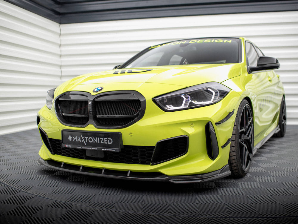 MAXTON DESIGN Carbon Fiber Front Splitter BMW 1 F40 M-Pack / M135i